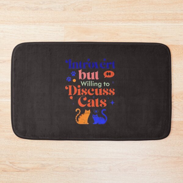 Item preview, Funny Cat Lover Quote Sticker designed and sold by Chromatic Artistry.