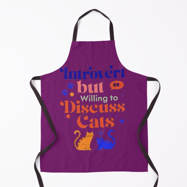 Item preview, Funny Cat Lover Quote Sticker designed and sold by Chromatic Artistry.