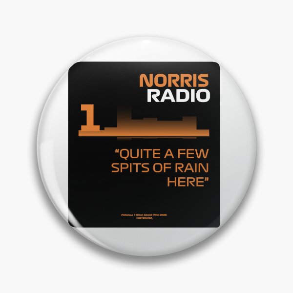 Item preview, Quite a few spits of rain here - #LN1 f1 Team Radio designed and sold by Heybratan.
