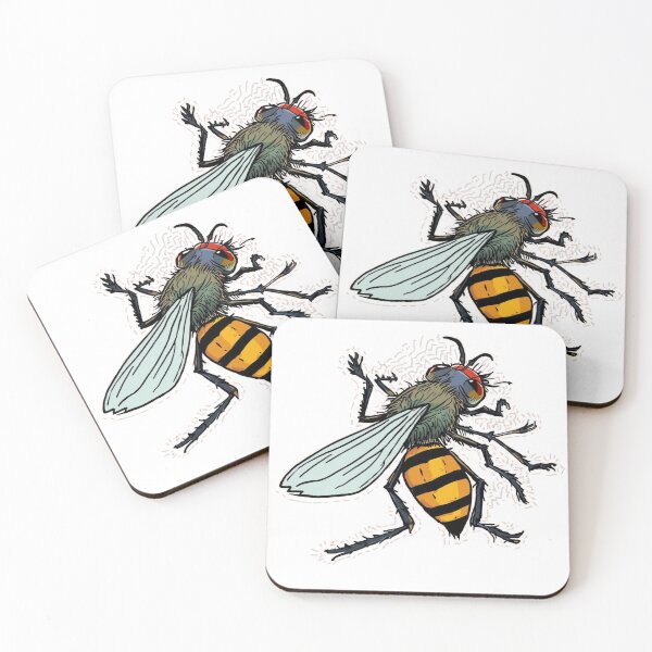Item preview, A very ugly insect (bee) in an uncomfortable position designed and sold by Art70shop.