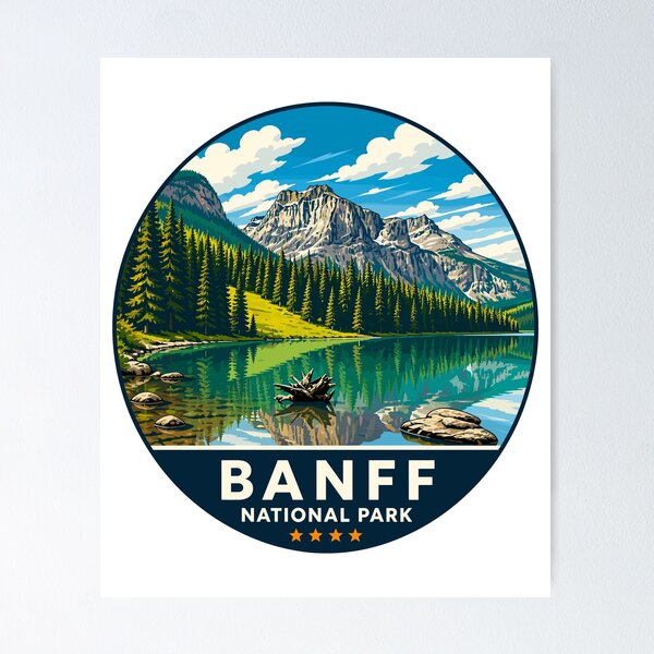 Artikelvorschau, Banff Nationalpark entworfen und verkauft von Gideon Emmerich.