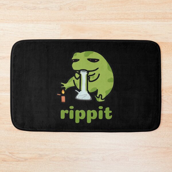 Item preview, Rippit Bong Rip Meme Frog designed and sold by PayneLaurie.