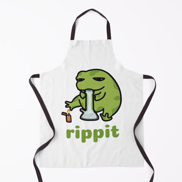 Item preview, Rippit Bong Rip Meme Frog designed and sold by PayneLaurie.