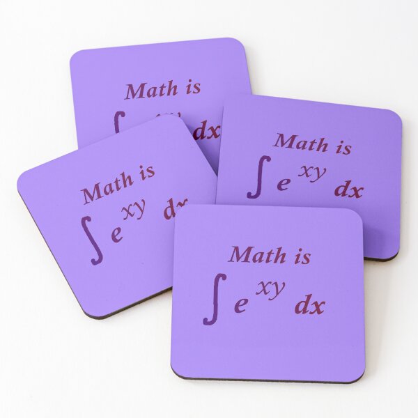 Item preview, Math Is Sexy – Funny Integral Nerdy Calculus Design designed and sold by DESIGN by NIKOLENKO V.