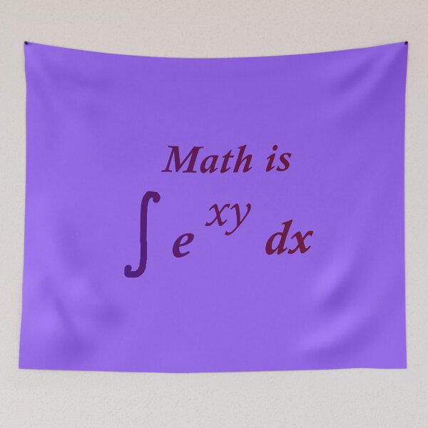 Item preview, Math Is Sexy – Funny Integral Nerdy Calculus Design designed and sold by DESIGN by NIKOLENKO V.