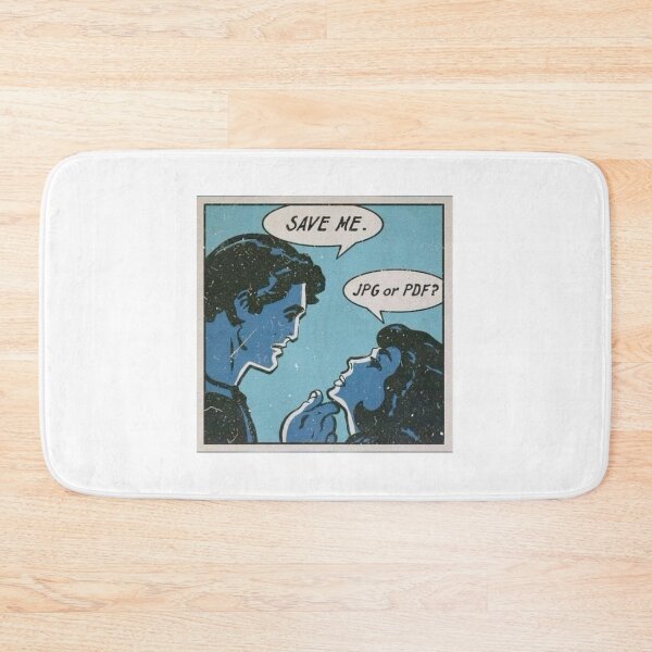 Item preview, Save Me Jpg Or Pdf Couple Dialogue Sticker designed and sold by Mustangana.