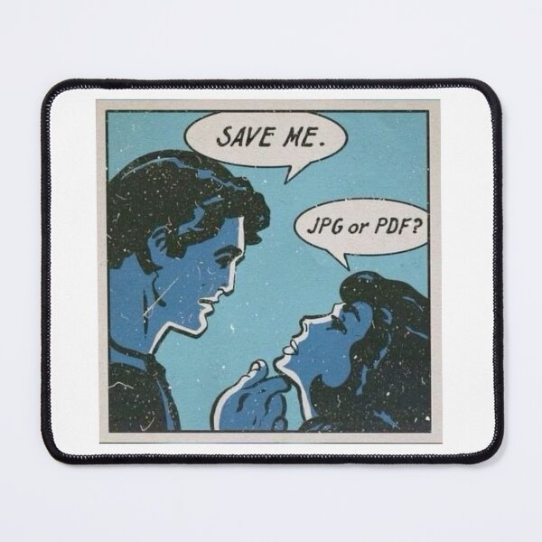 Item preview, Save Me Jpg Or Pdf Couple Dialogue Sticker designed and sold by Mustangana.