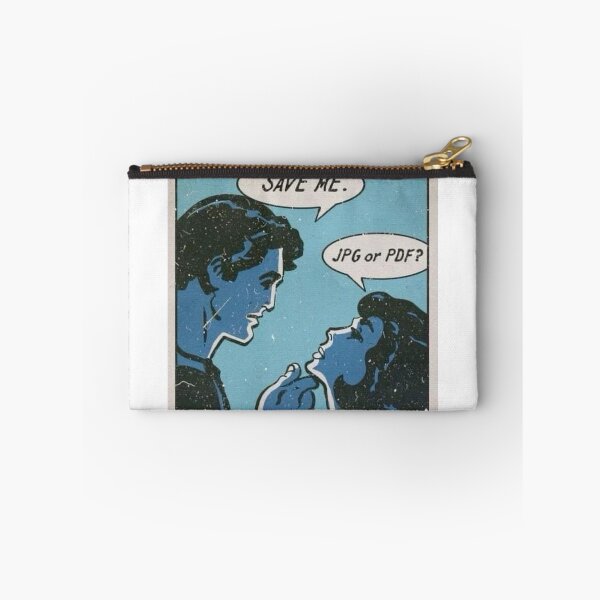 Item preview, Save Me Jpg Or Pdf Couple Dialogue Sticker designed and sold by Mustangana.