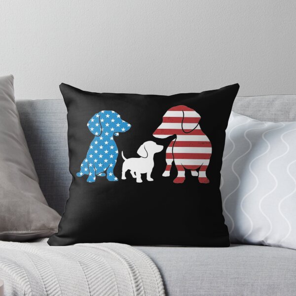 Item preview, Dachshund Family Patriotic USA American Flag 4th Of July designed and sold by clothesy7.