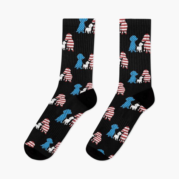 Item preview, Dachshund Family Patriotic USA American Flag 4th Of July designed and sold by clothesy7.