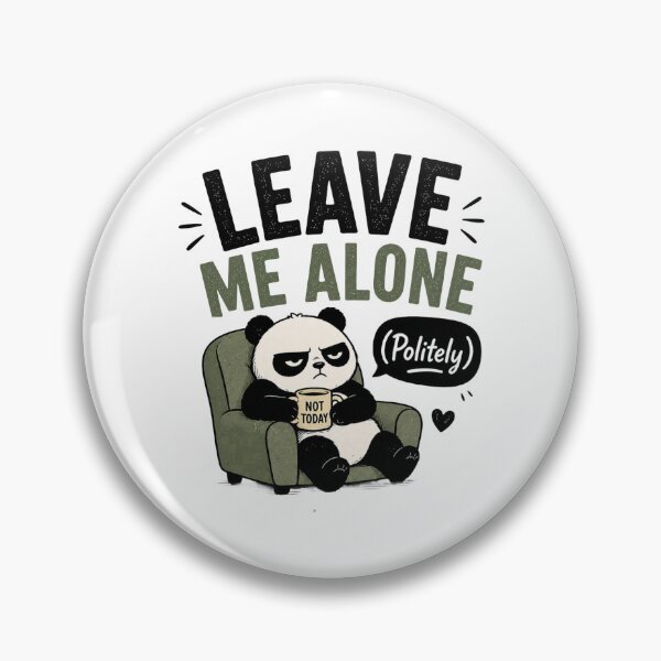 Item preview, Leave Me Alone Politely Funny Introvert Quote T-Shirt Sarcastic Meme Design designed and sold by MrDev.