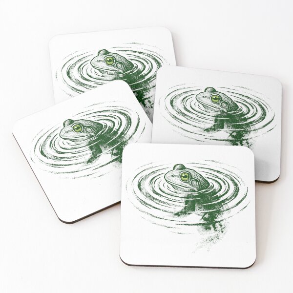 Item preview, Vintage Frog Pond Ripple designed and sold by FrescoDesign.