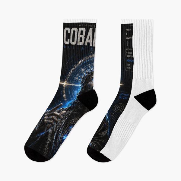 Item preview, Cobalt Core Futuristic Jesus Cyberpunk Shirt designed and sold by Cobaltcore78.