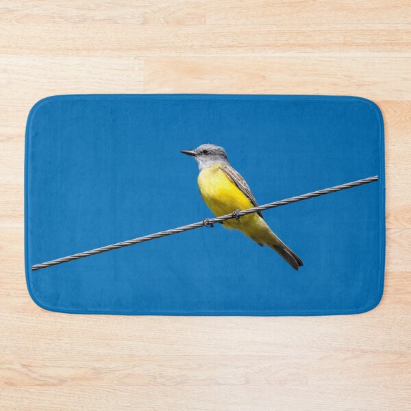 Item preview, Couch’s Kingbird on Wire Against Blue Sky | South Texas Bird designed and sold by Debra Martz.