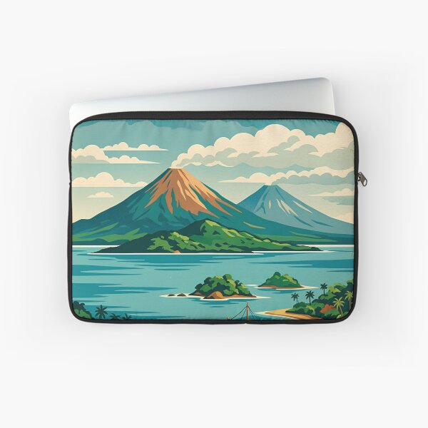 Item preview, Nicaragua Cocibolca Lake Retro Travel - Ometepe & Islets designed and sold by OmikronStore.