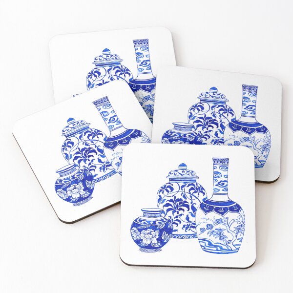 Item preview, Blue and White China designed and sold by thegildedgoods.