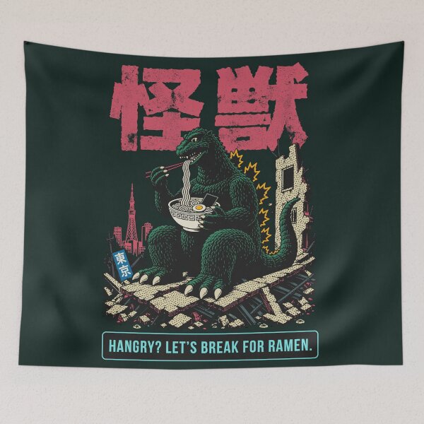 Item preview, Hangry Kaiju Ramen Break designed and sold by redwane.