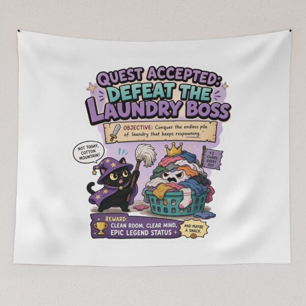 Item preview, Cute Wizard Cat designed and sold by Chromatic Artistry.