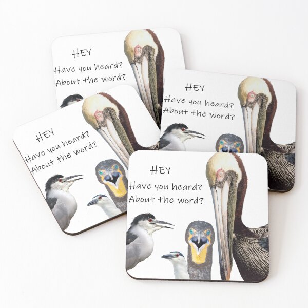 Item preview, Have you heard the word designed and sold by caseyritter.