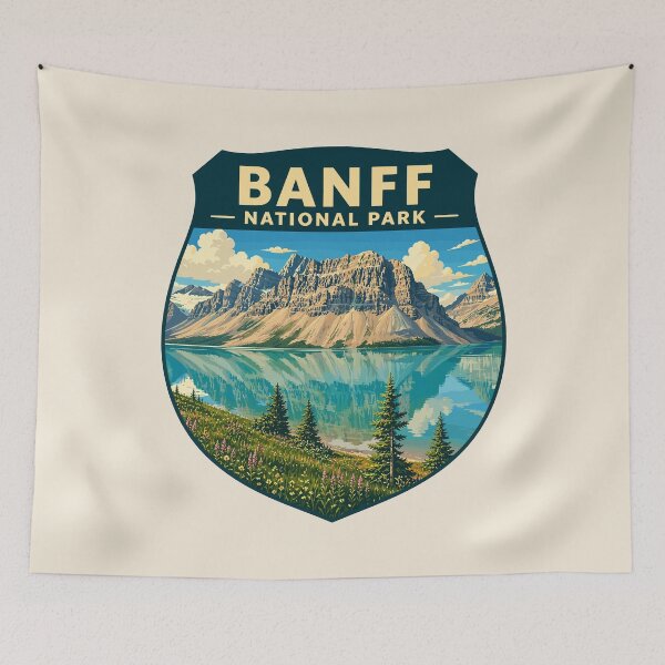 Item preview, Banff National Park Design designed and sold by Gideon Emmerich.