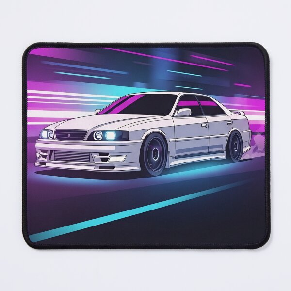 Item preview, Toyota Chaser JZX100 JDM Neon Speed Drift Polaroid Art designed and sold by Motorline44.