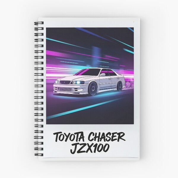 Item preview, Toyota Chaser JZX100 JDM Neon Speed Drift Polaroid Art designed and sold by Motorline44.