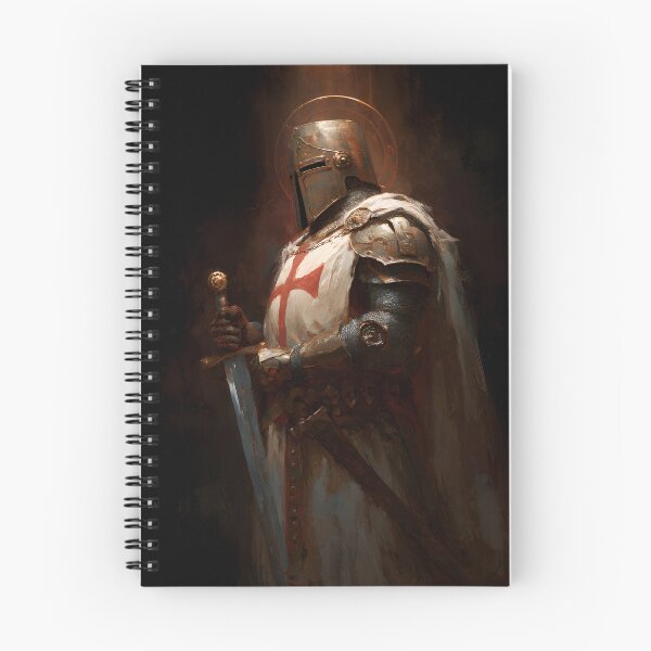 Item preview, Knight of God Templar Crusader Medieval Warrior Art designed and sold by GrinGalore.