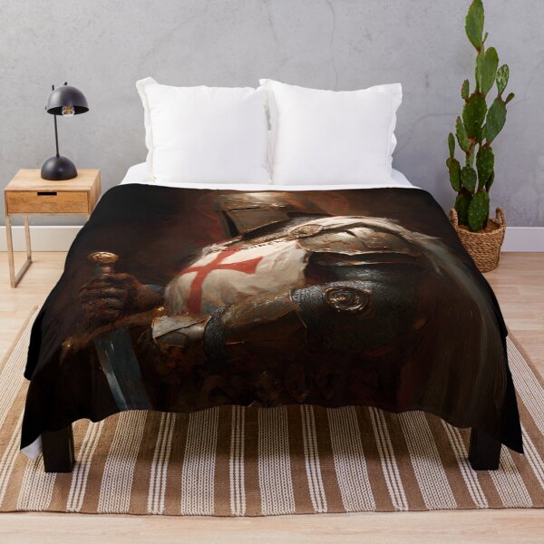 Item preview, Knight of God Templar Crusader Medieval Warrior Art designed and sold by GrinGalore.