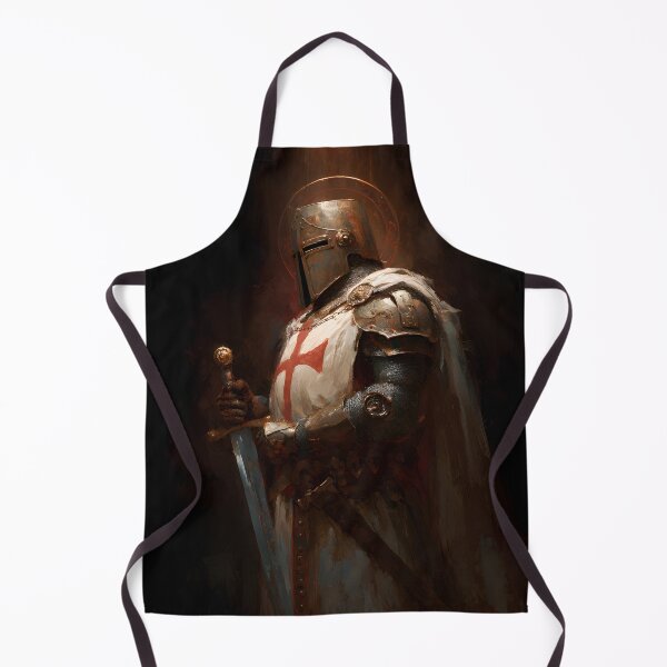 Item preview, Knight of God Templar Crusader Medieval Warrior Art designed and sold by GrinGalore.