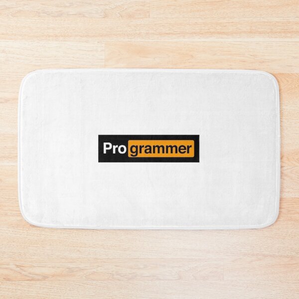 Item preview, Programmer Bold Word Sticker For Developers designed and sold by Mustangana.