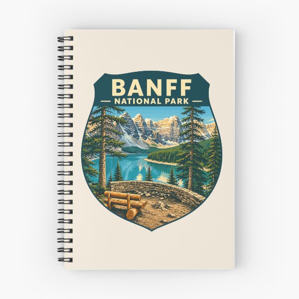 Item preview, Banff National Park | Lake Louise Canada | Canadian Rockies  Retro Travel Art  designed and sold by Gideon Emmerich.