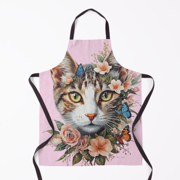Item preview, Flower cat of all colors designed and sold by Art70shop.