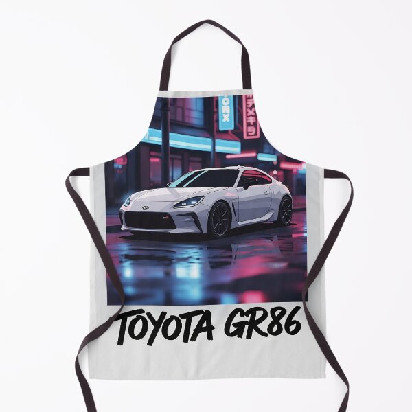 Item preview, Toyota GR86 JDM Neon Tokyo Night Polaroid Aesthetic Art designed and sold by Motorline44.