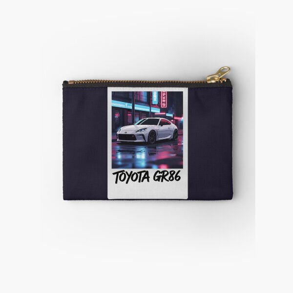 Item preview, Toyota GR86 JDM Neon Tokyo Night Polaroid Aesthetic Art designed and sold by Motorline44.