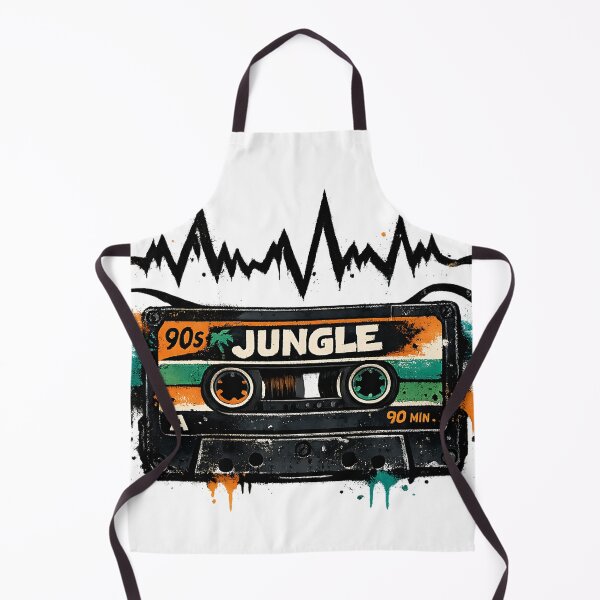 Item preview, 90s Jungle Music Retro Cassette Tape Rave designed and sold by  ZenRave Designs.