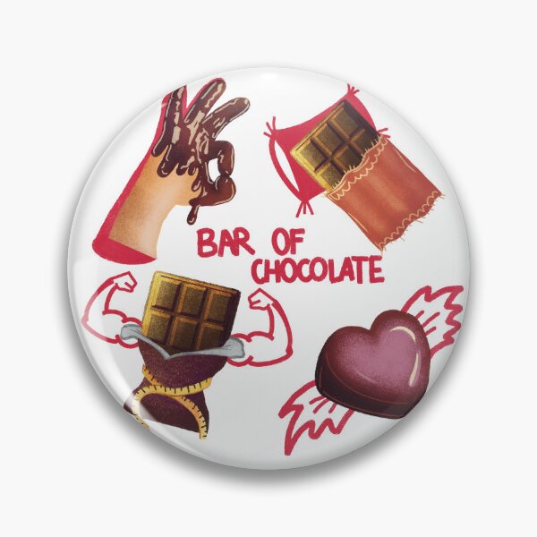 Item preview, Floating Chocolate Sticker Pack Illustration designed and sold by Pryhozha.
