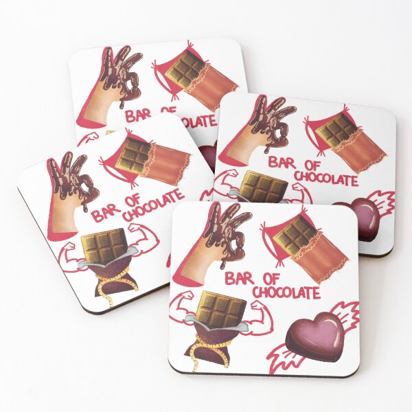 Item preview, Floating Chocolate Sticker Pack Illustration designed and sold by Pryhozha.