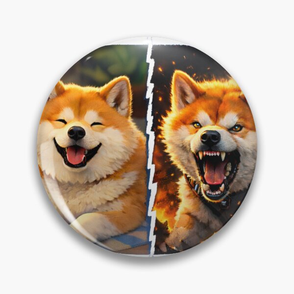 Item preview, Sweet Floof at Home Turns Ferocious on Walk designed and sold by Sn1ver.