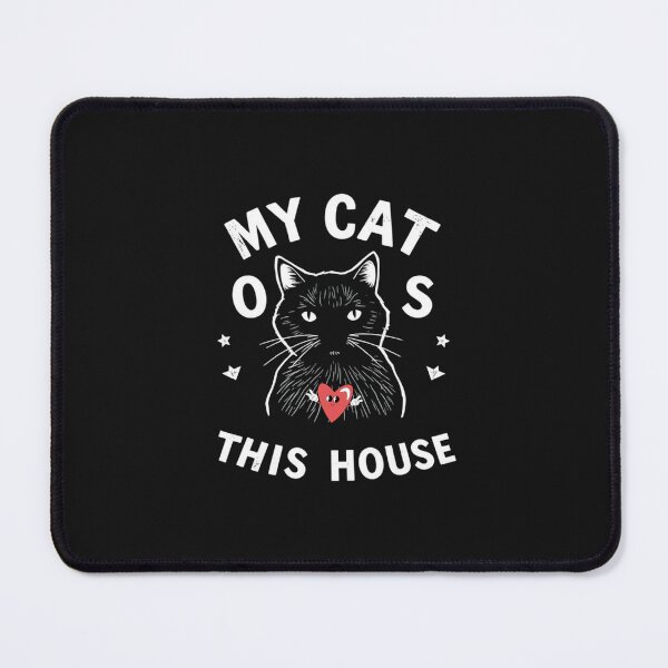 Item preview, My Cat Rules This House Funny Cat Lover Tee designed and sold by artlife4.