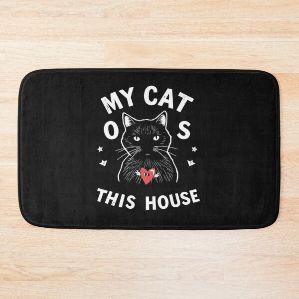 Item preview, My Cat Rules This House Funny Cat Lover Tee designed and sold by artlife4.