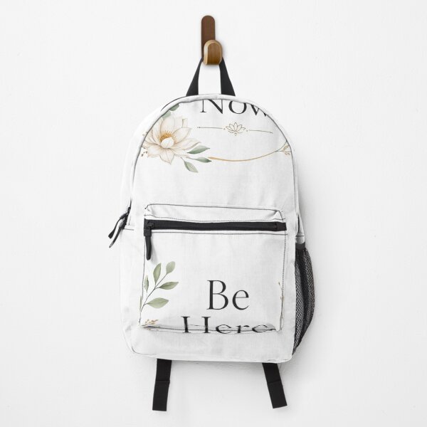 Item preview, Be Here Now Minimalist Aesthetic Quote Design | Mindfulness Calm Typography Art designed and sold by Sanika arts .