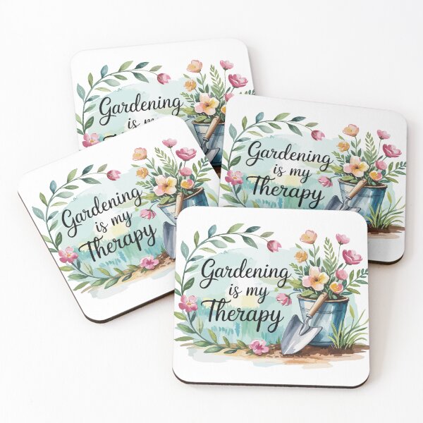 Item preview, Gardening is My Therapy designed and sold by chicdeboutique.