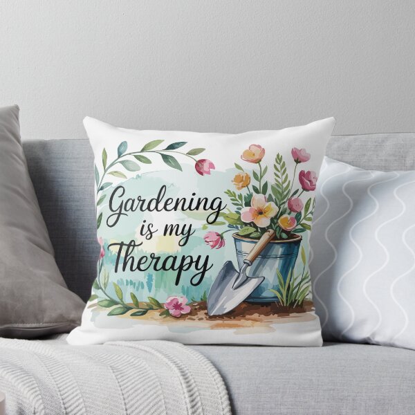 Item preview, Gardening is My Therapy designed and sold by chicdeboutique.