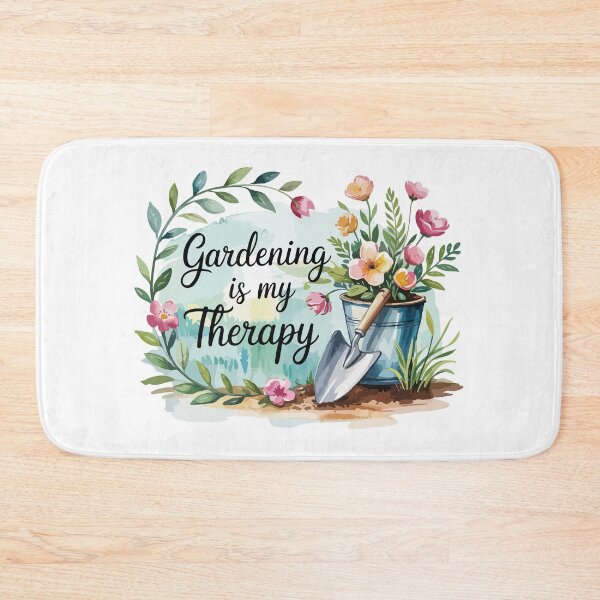Item preview, Gardening is My Therapy designed and sold by chicdeboutique.