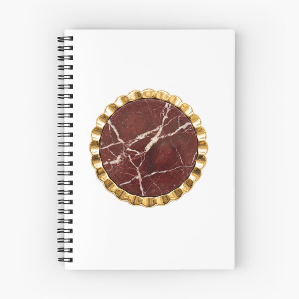 Item preview, Scalloped Red Marble Coaster designed and sold by Peter Veselinović.
