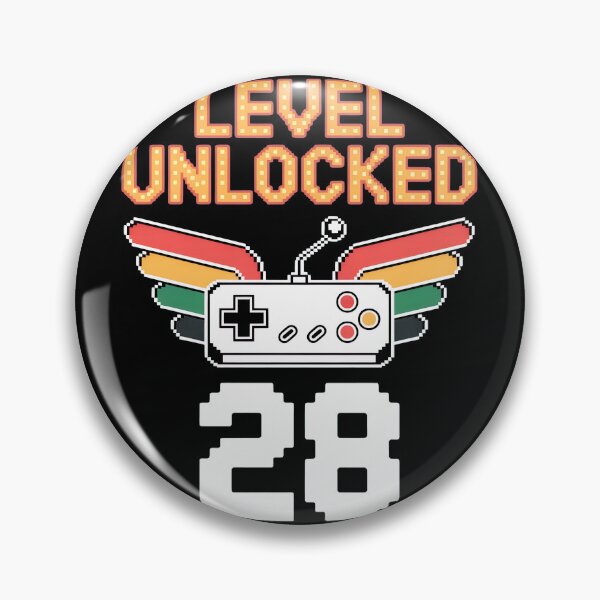 Item preview, Level Unlocked 28 Birthday Gamer designed and sold by Dmo3HarkoArt.