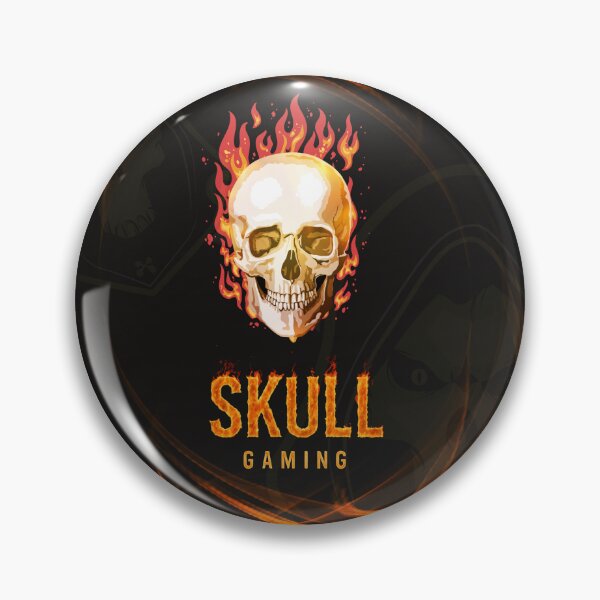 Item preview, Flaming Skull Gaming Logo | Fire Gamer Design | Dark Esports Aesthetic designed and sold by SVenterprises.