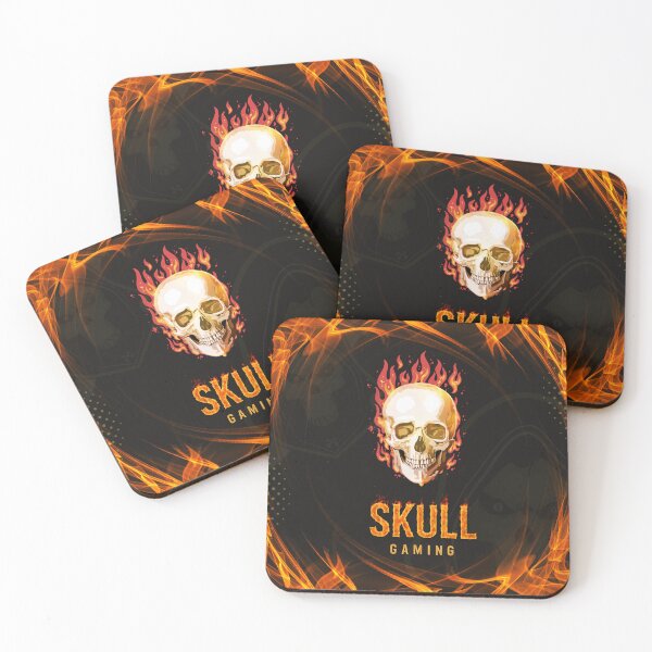 Item preview, Flaming Skull Gaming Logo | Fire Gamer Design | Dark Esports Aesthetic designed and sold by SVenterprises.