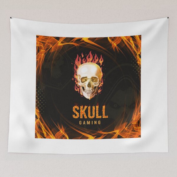 Item preview, Flaming Skull Gaming Logo | Fire Gamer Design | Dark Esports Aesthetic designed and sold by SVenterprises.