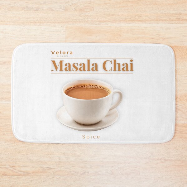 Item preview, Velora Masala Chai – Luxury Indian Tea Aesthetic | Minimal Coffee Style Design designed and sold by QuirkyCloud Designs.